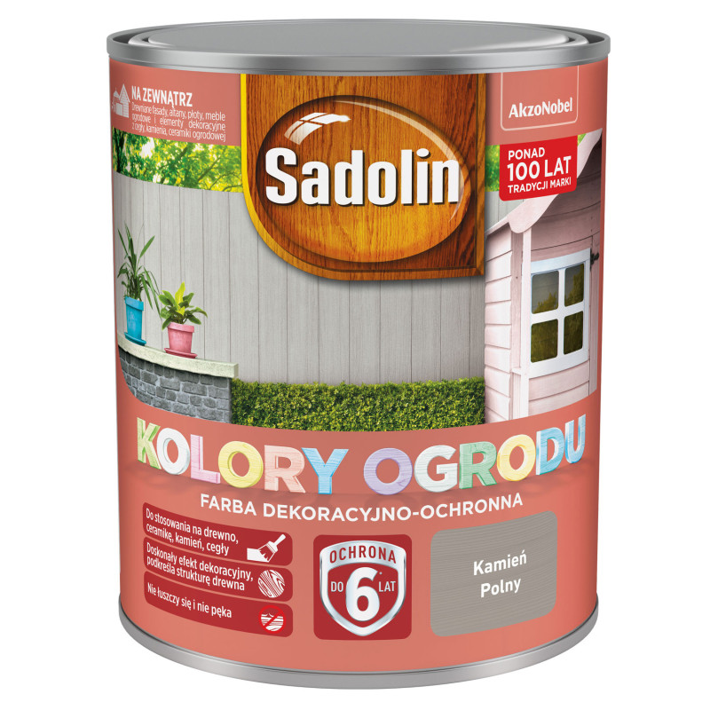 Sadolin Kolory Ogrodu - Kamień polny 0,7l Sadolin Kolory Ogrodu - Kamień polny 0,7l