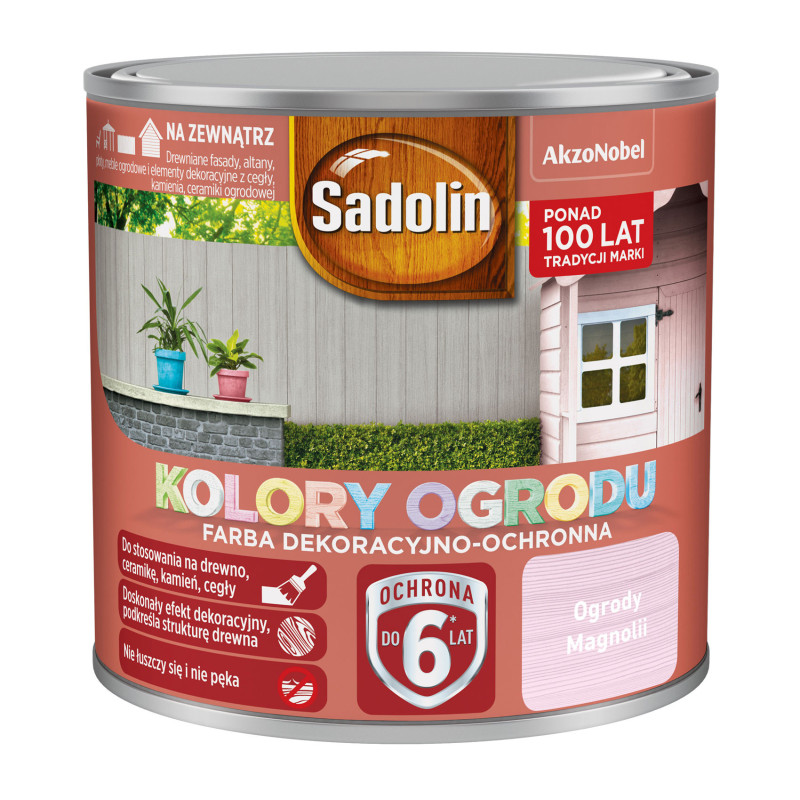 Sadolin Kolory Ogrodu - Ogrody magnolii 0,25l Sadolin Kolory Ogrodu - Ogrody magnolii 0,25l