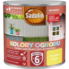 Sadolin Kolory Ogrodu - Słoneczna cytryna 0,25l
