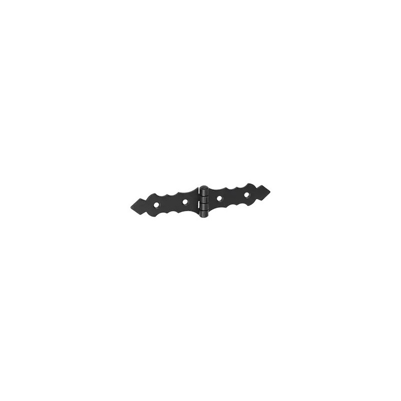 ZOF 150 Zawias czarny, ozdobny 34x150x2,0 ZOF 150 Zawias czarny, ozdobny 34x150x2,0