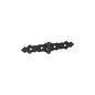 ZOF 150 Zawias czarny, ozdobny 34x150x2,0 ZOF 150 Zawias czarny, ozdobny 34x150x2,0