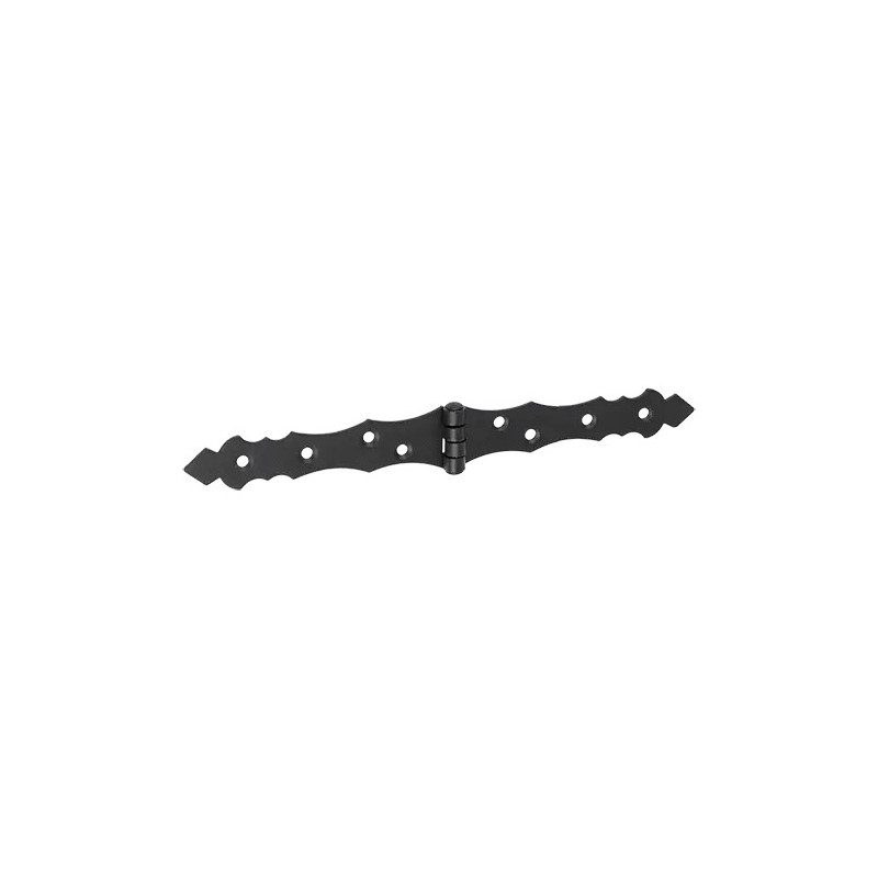 ZOF 250 Zawias czarny, ozdobny 34x250x2,0 ZOF 250 Zawias czarny, ozdobny 34x250x2,0