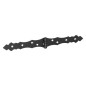 ZOF 250 Zawias czarny, ozdobny 34x250x2,0 ZOF 250 Zawias czarny, ozdobny 34x250x2,0