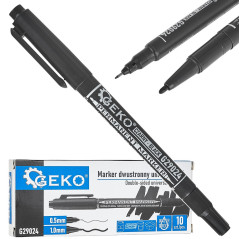 Marker dwustronny wodoodporny uniwersalny