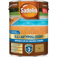 Sadolin Olej antypoślizgowy - DĄB- 2,5l