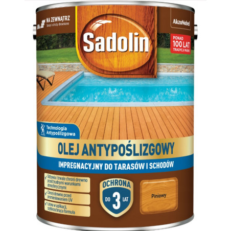 Sadolin Olej antypoślizgowy - PINIA - 2,5l