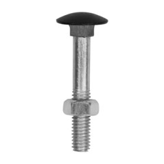 Śruba zamkowa czarna ZACB 6x60 - 4szt/opak