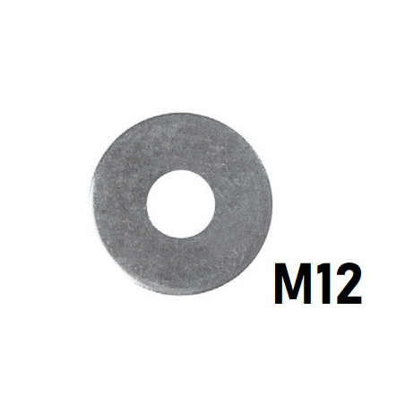 Podkładka okrągła powiększona M12 - 100g.