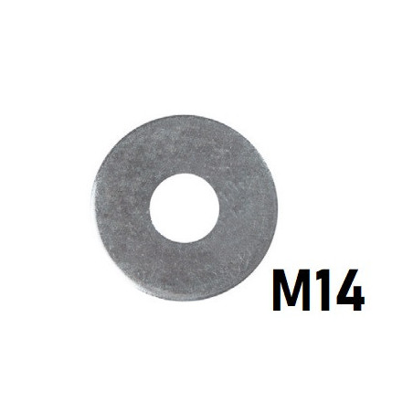 Podkładka okrągła powiększona M14 - 100g.