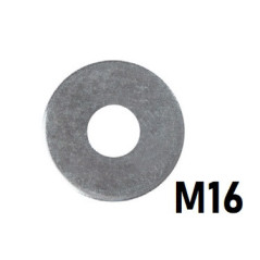 Podkładka okrągła powiększona M16 - 100g.