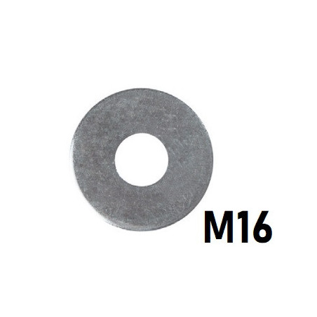 Podkładka okrągła powiększona M16 - 100g.