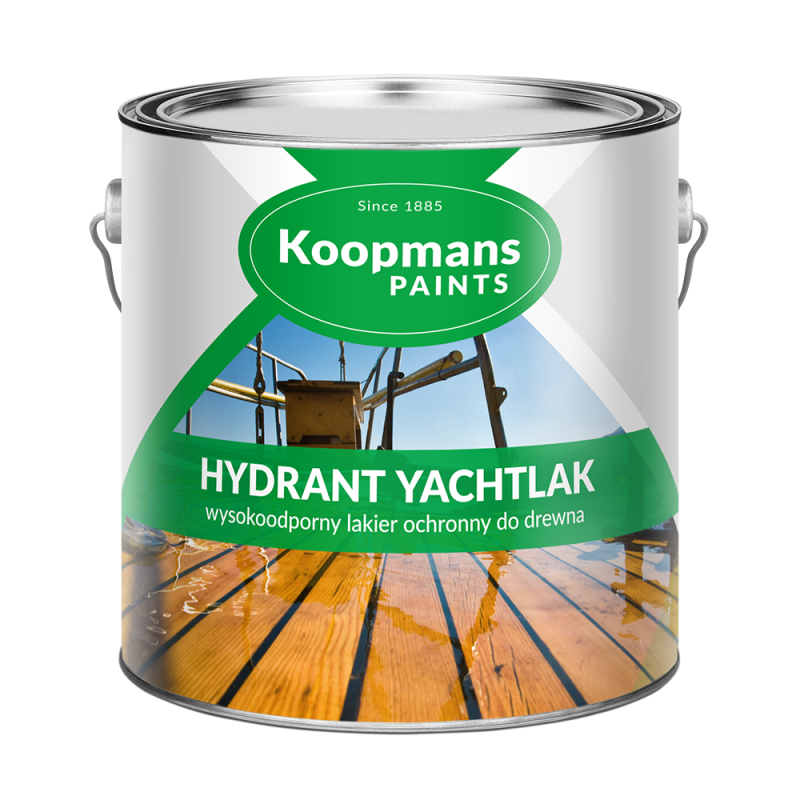 Lakier Wysokoodporny HYDRANT YACHTLAK - 2,5l Połysk - Koopmans