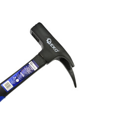 Młotek ciesielsko-dekarski 600g Geko Premium – fiberglass, magnes, TPR