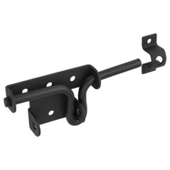 Zasuwka czarna WOK 100 – 100x58x2,5 | Solidne zamknięcie