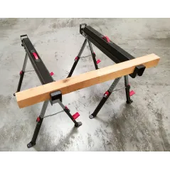 Kobyłki robocze 4PRO 1180 kg (2 szt.) | stojaki składane regulowane