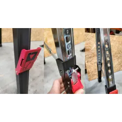 Kobyłki robocze 4PRO 1180 kg (2 szt.) | stojaki składane regulowane
