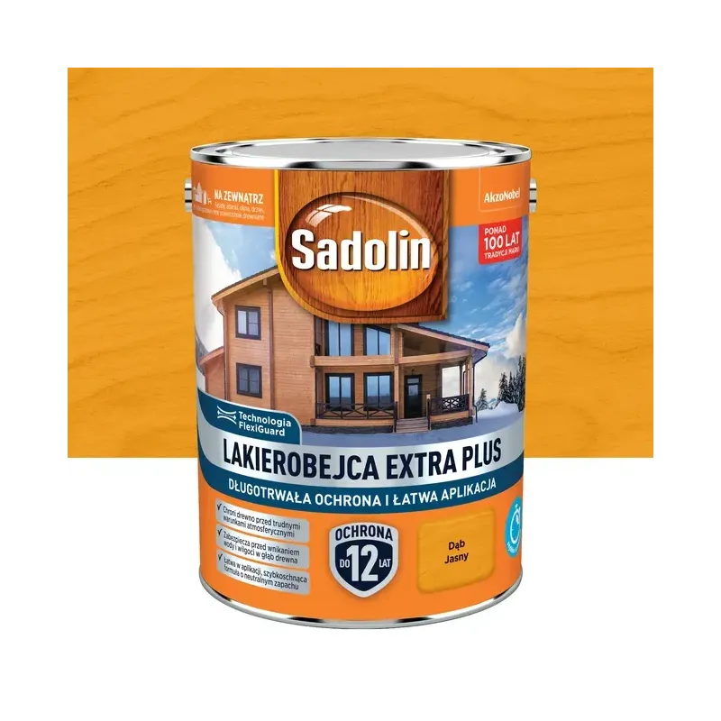 Sadolin Extra Plus - 4,5l - Dąb jasny