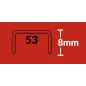 Zszywki 4PRO typ 53/8mm galw. 5tys. szt.