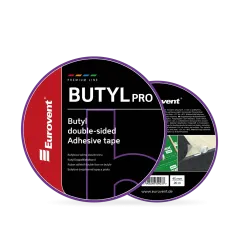 Eurovent BUTYL PRO butylowa taśma dwustronna 45mmx1,5mmx25mb