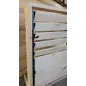 Metalowy mechanizm żaluzji ogrodowych - komplet czarny 90,20 cm