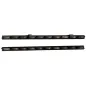 Aluminiowy mechanizm żaluzji ogrodowych - komplet czarny 89,80 cm