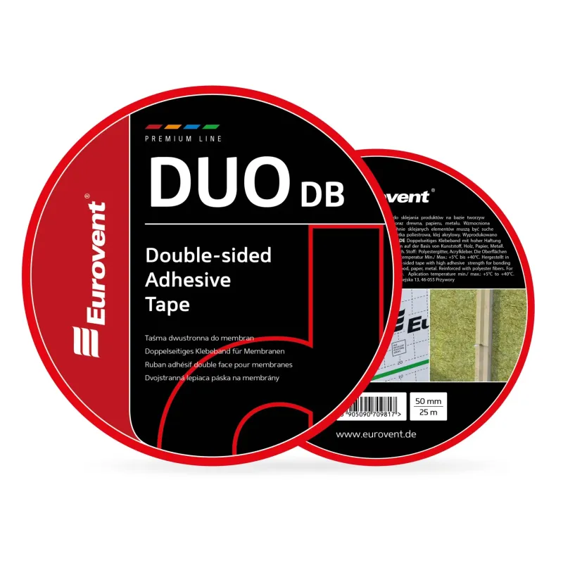 Eurovent DUO DB taśma dwustronna do membran i folii 20mmx25mb