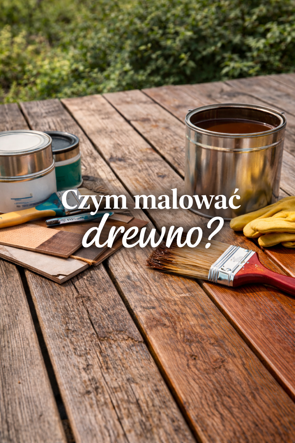 Czym malować drewno? Wybór odpowiedniej farby do drewna